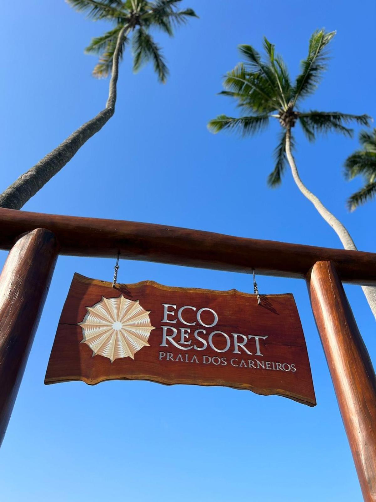 Flat Completo No Eco Resort Na Praia Dos Carneiros Tamandare Bagian luar foto